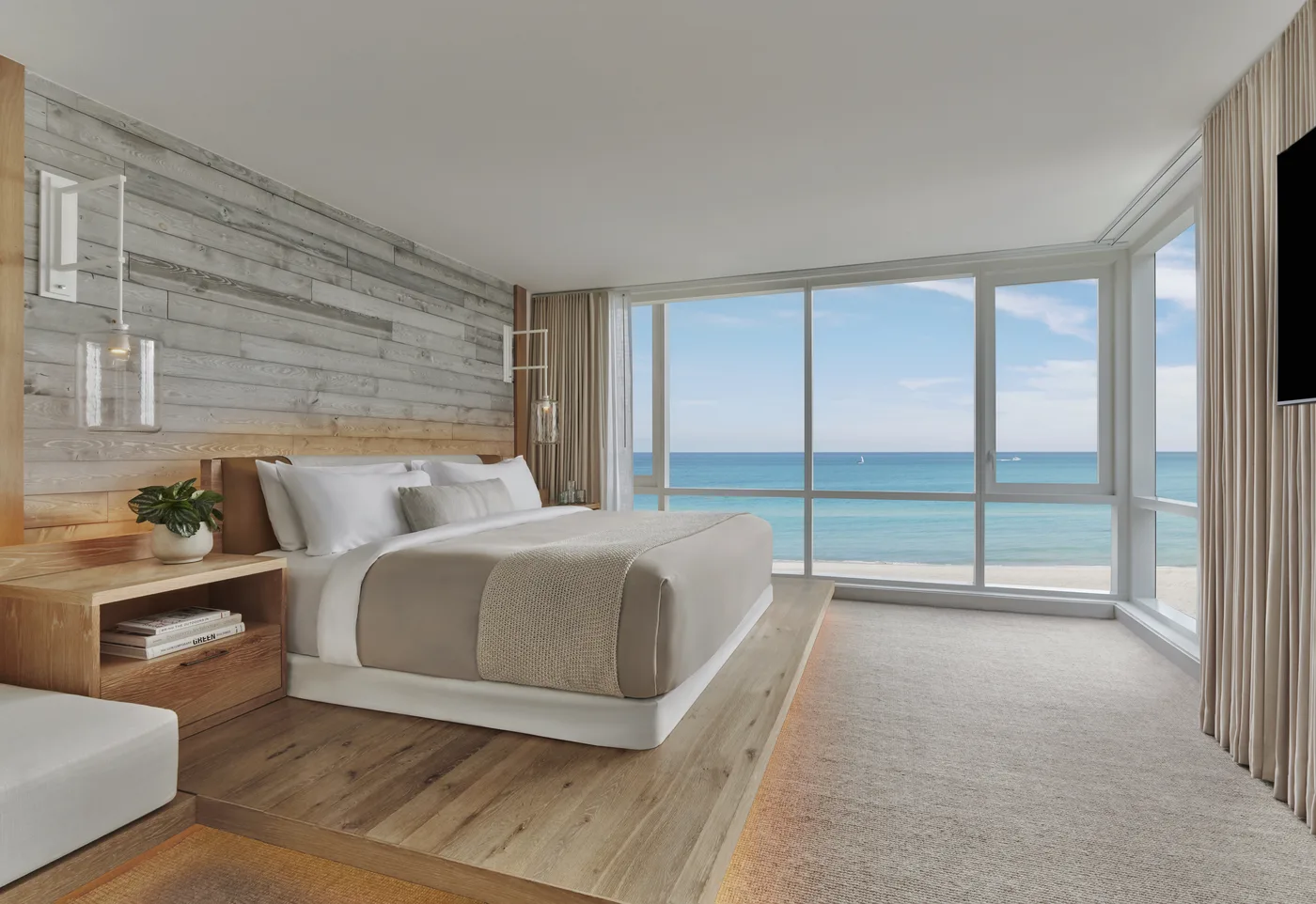 Suite frente al mar del hotel de Miami Beach